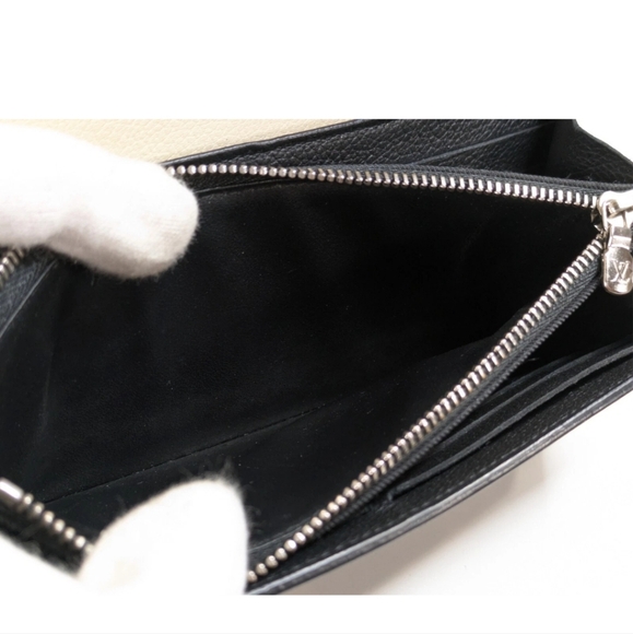 Louis Vuitton Portefeuille lockme wallet Ivory & Black EUC - Authentic - Picture 13 of 15